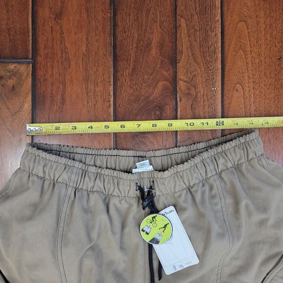 DECATHLON Creation ROCKRIDER Shorts Men's L Khaki Mountain Biking MTB New w/ Tag - Picture 8 of 13